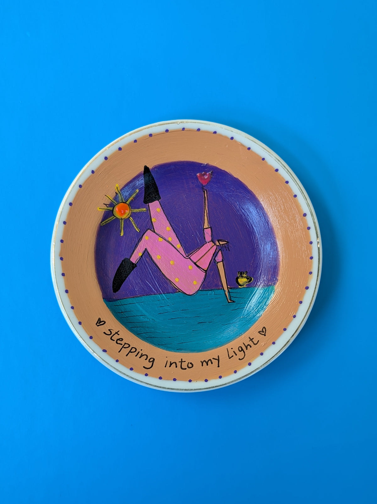 Vintage upcycled trinket dish-steppingintomylight-pic1