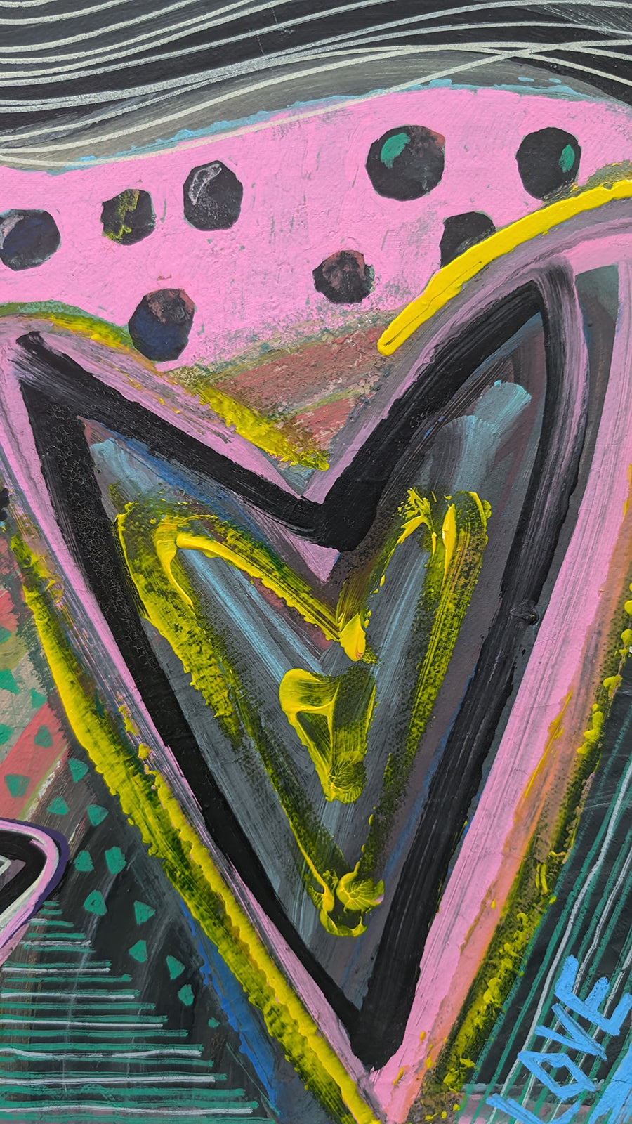 learning to love all of me-original art-3