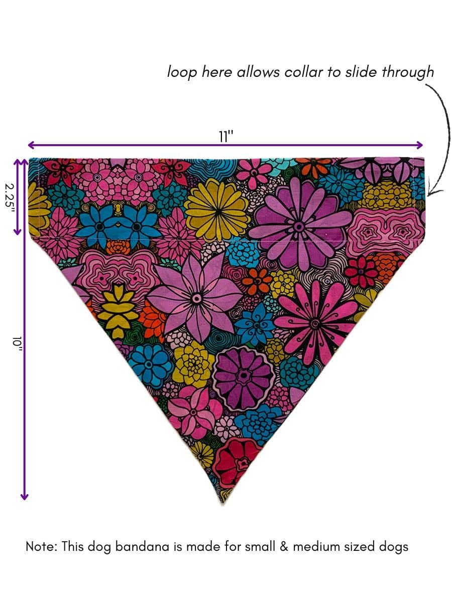 Pet-bandana-flower