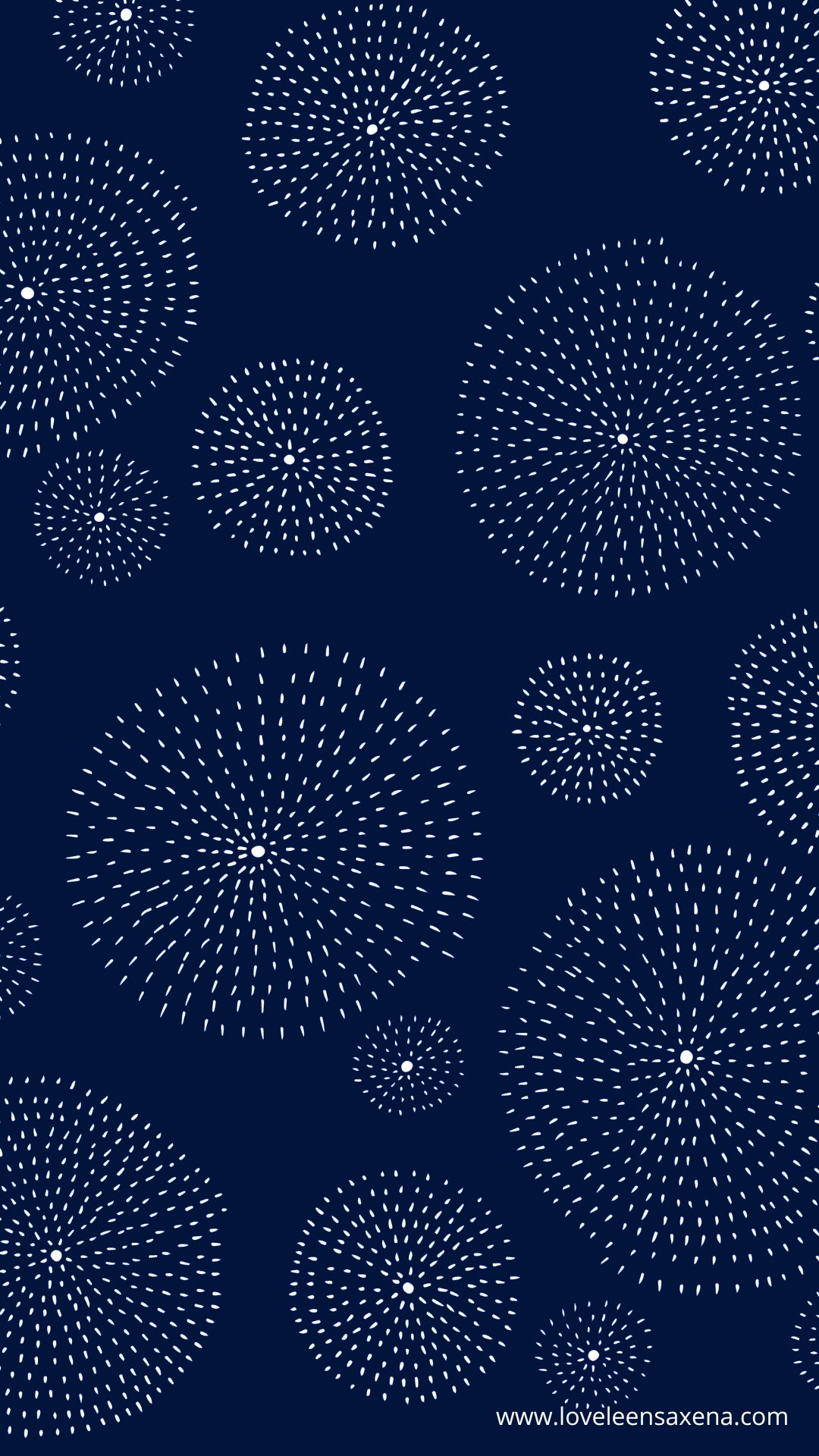 smartphone wallpaper - i am unique-cosmic pattern