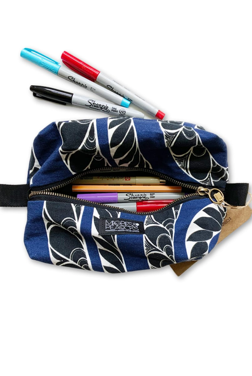 2-toiletry bag-blue black-2