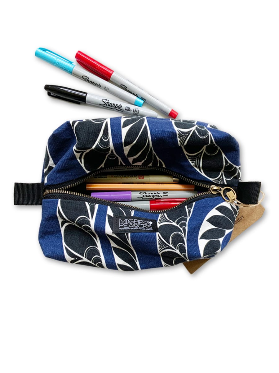 2-toiletry bag-blue black-2