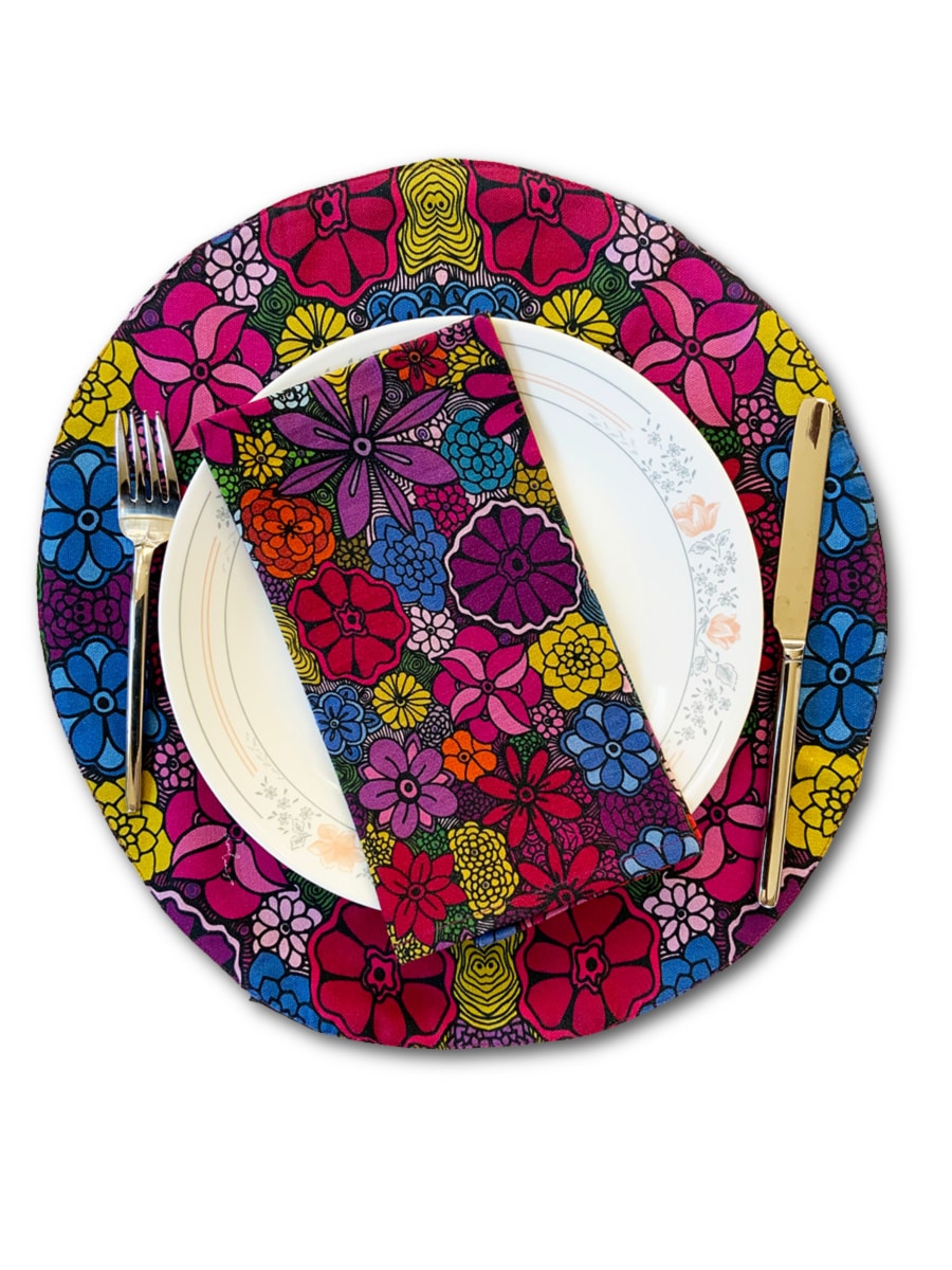 bloom boldly placemats