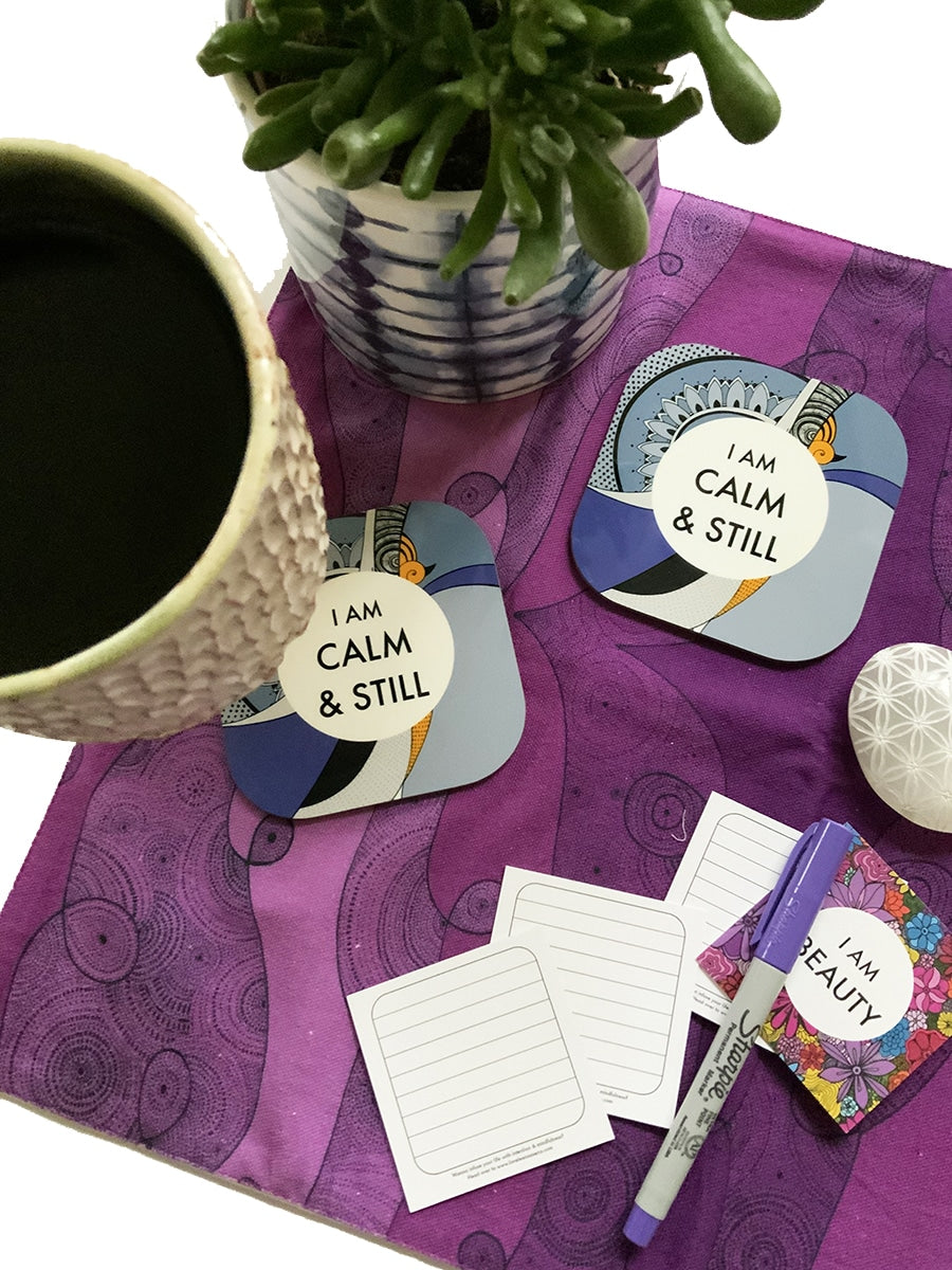 mantra coaster-I AM-calm-and-still