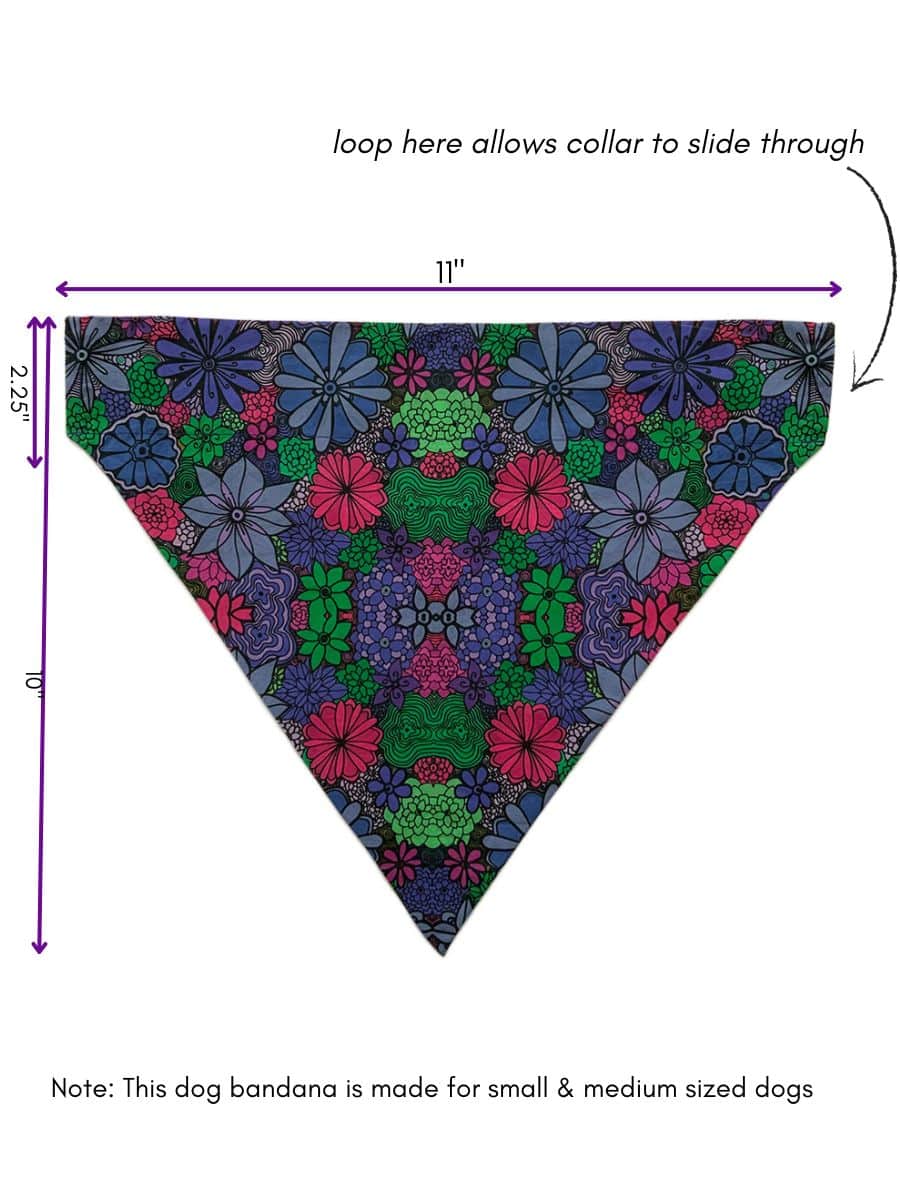 Pet-bandana-flower