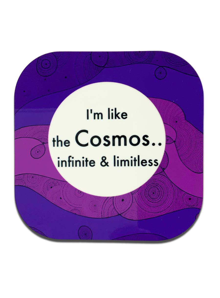 mantra coaster-I AM-cosmic