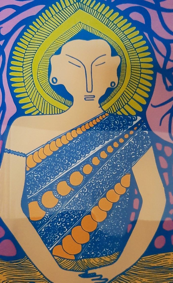 I invoke peace - buddha art design