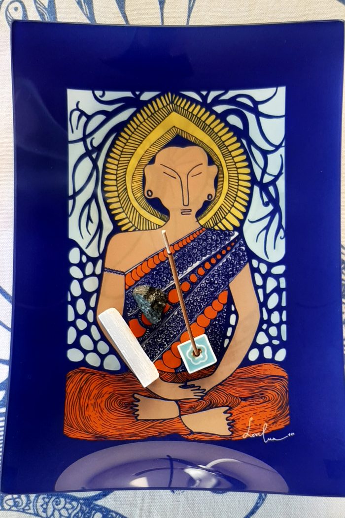 I invoke peace buddha tray