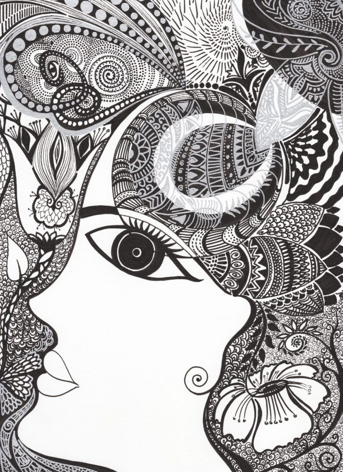 I am beauty art print