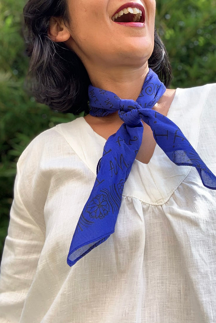 mantra-bandana-royal-blue