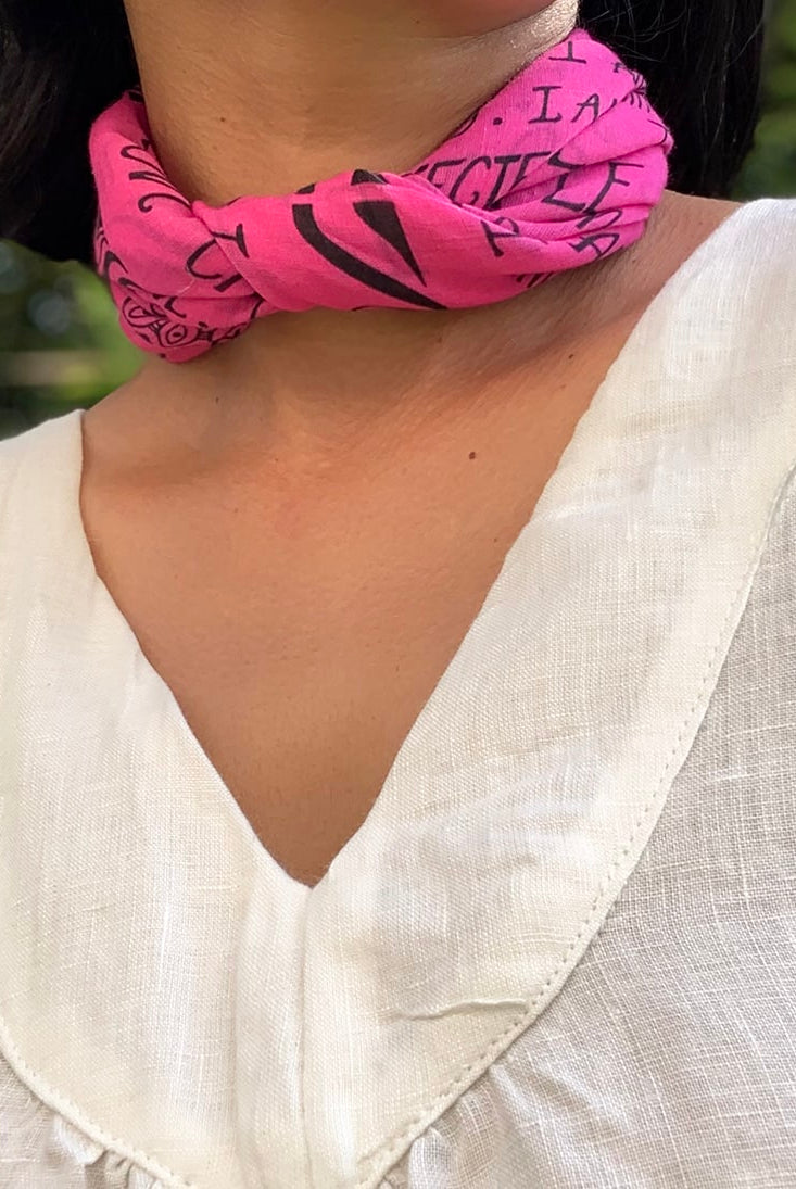 mantra-bandana-hot-magenta