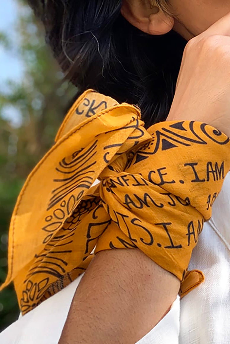 mantra-bandana-turmeric-golden-yellow