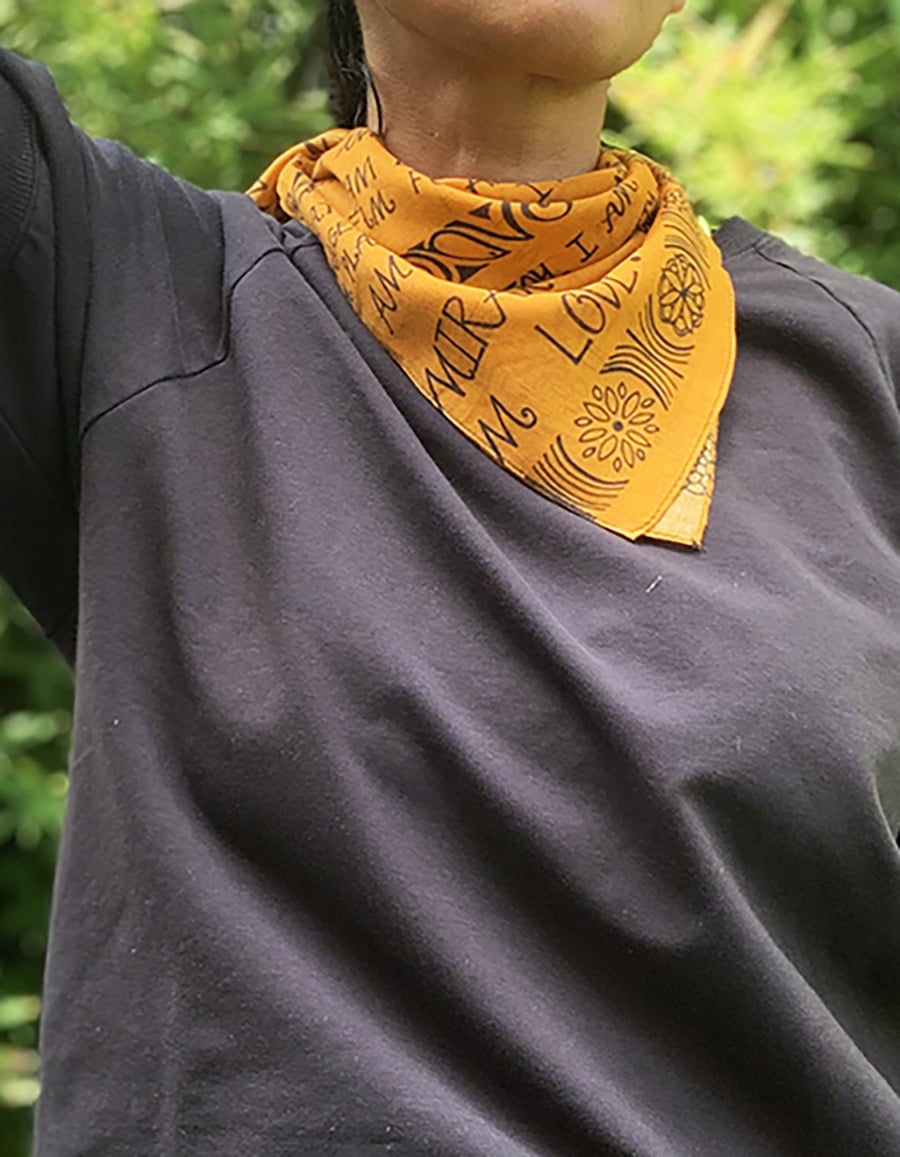 mantra-bandana-turmeric-golden-yellow