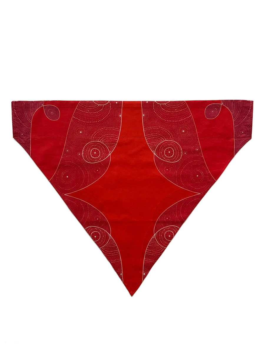 Pet-bandana-shining-star-red