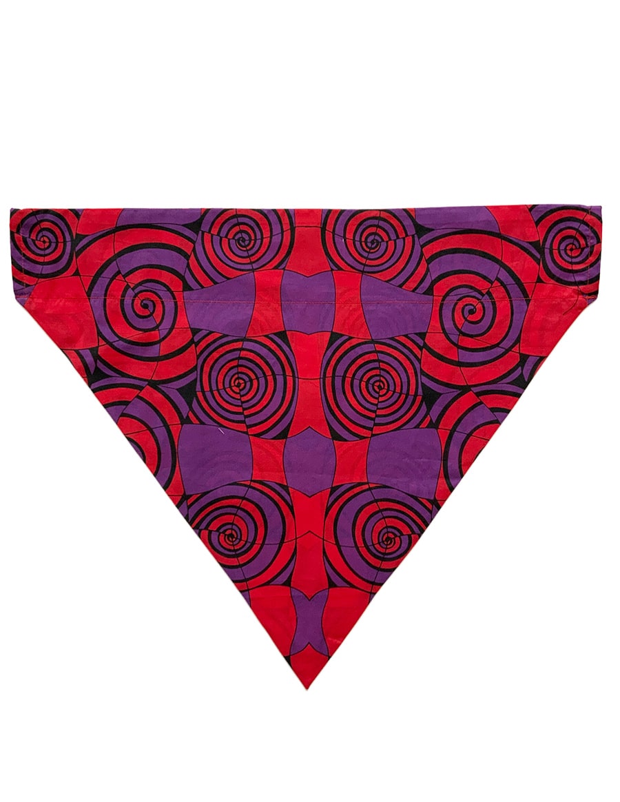 Pet-bandana-spirals-red-purple