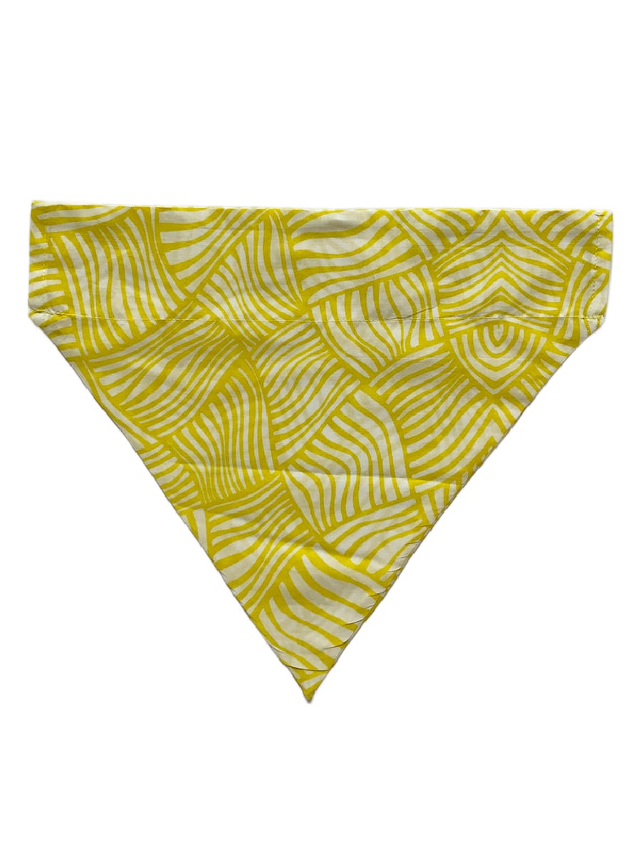 Pet-bandana-yellow