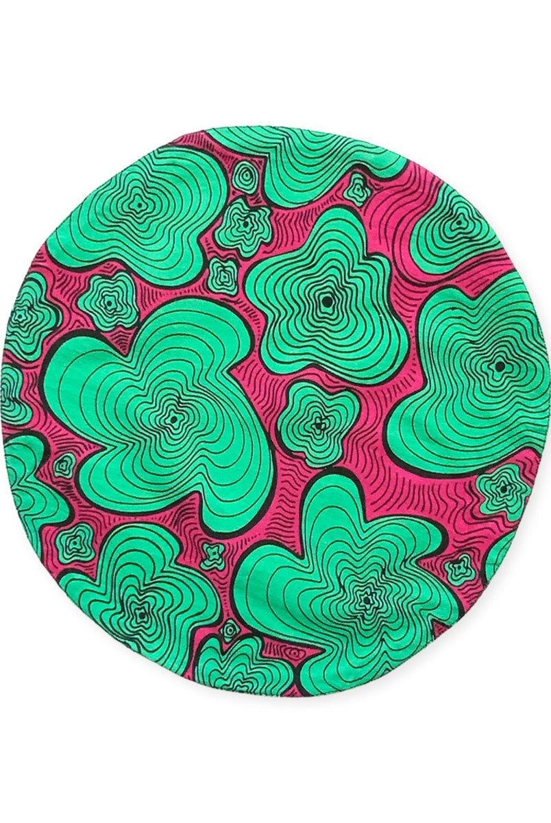 Placemats-green-pink-squiggly-pattern