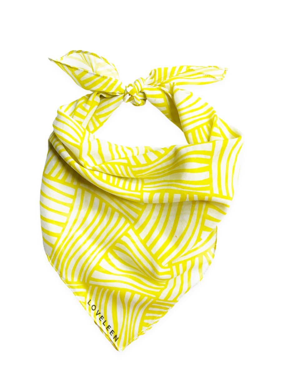 playful-yellow-white-bandana