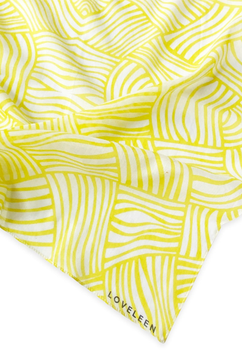 playful-yellow-white-bandana