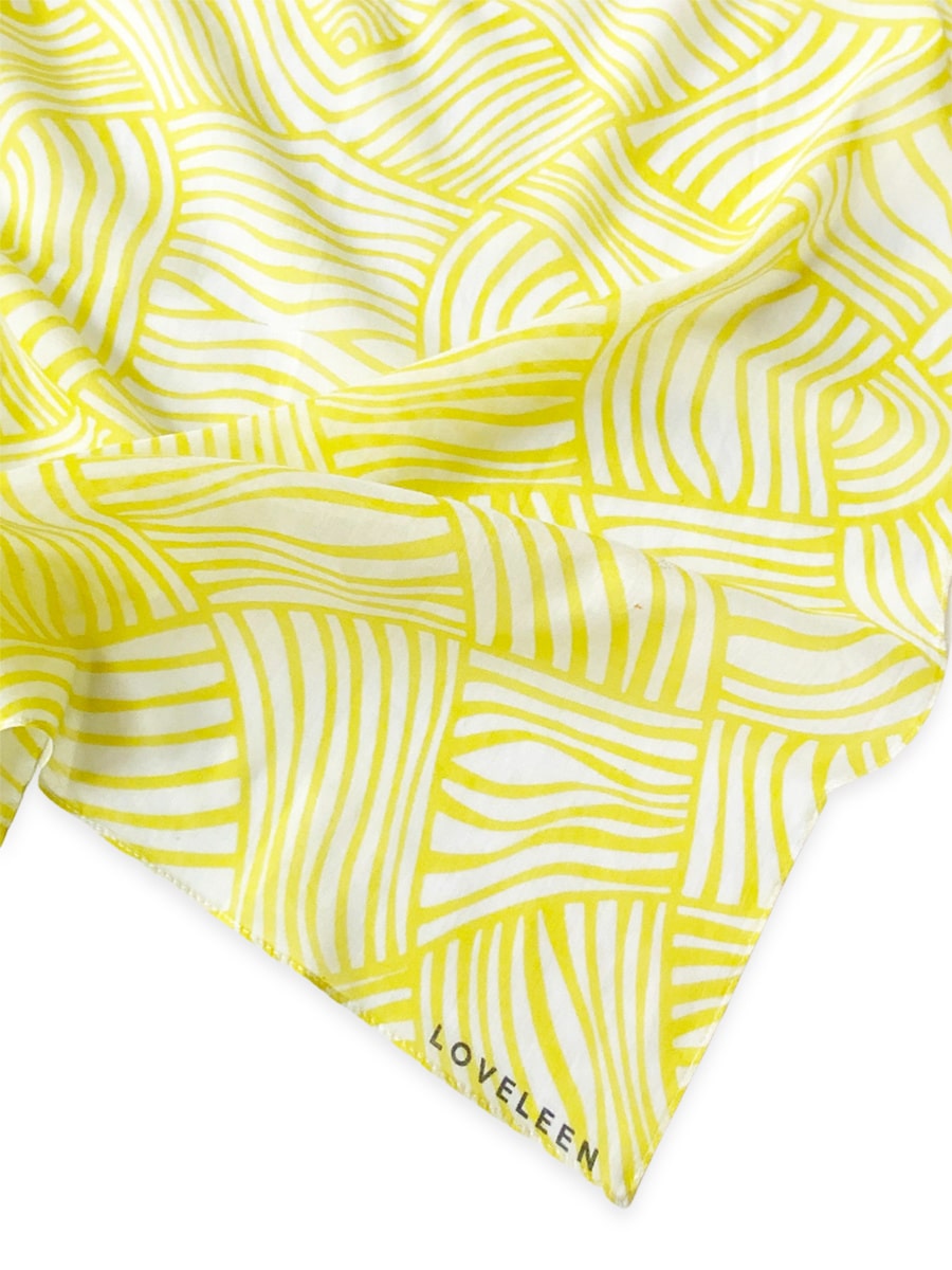 playful-yellow-white-bandana