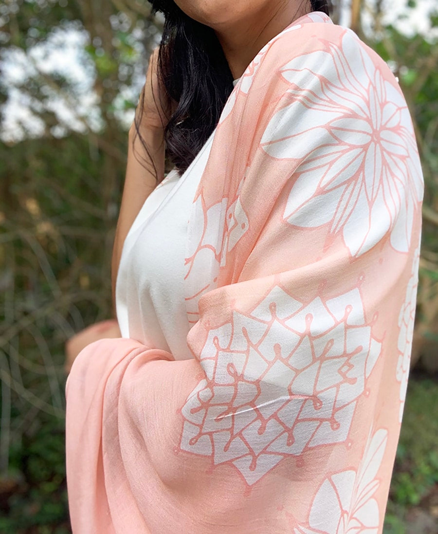 miracles-scarf-peach-white