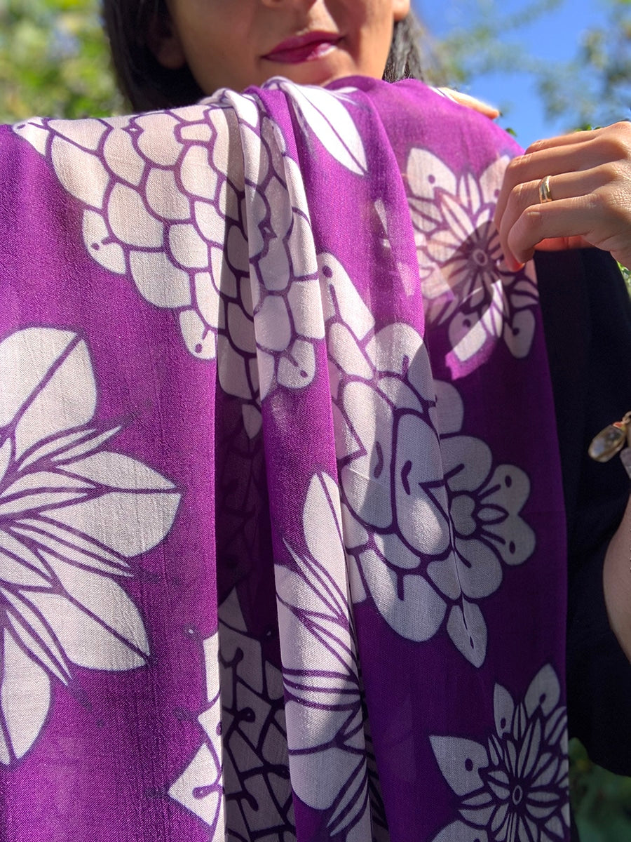 miracles-scarf-purple-white