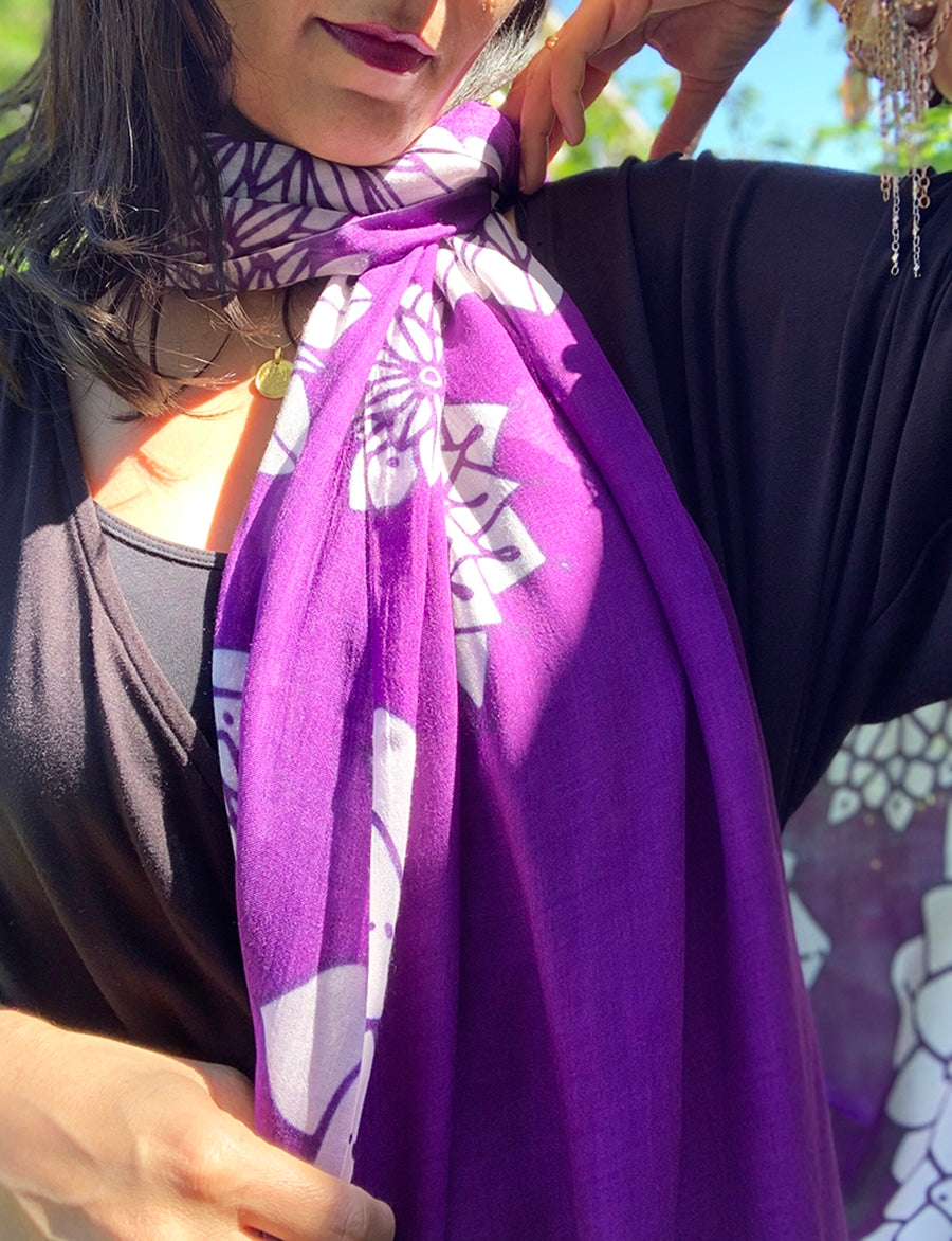 miracles-scarf-purple-white