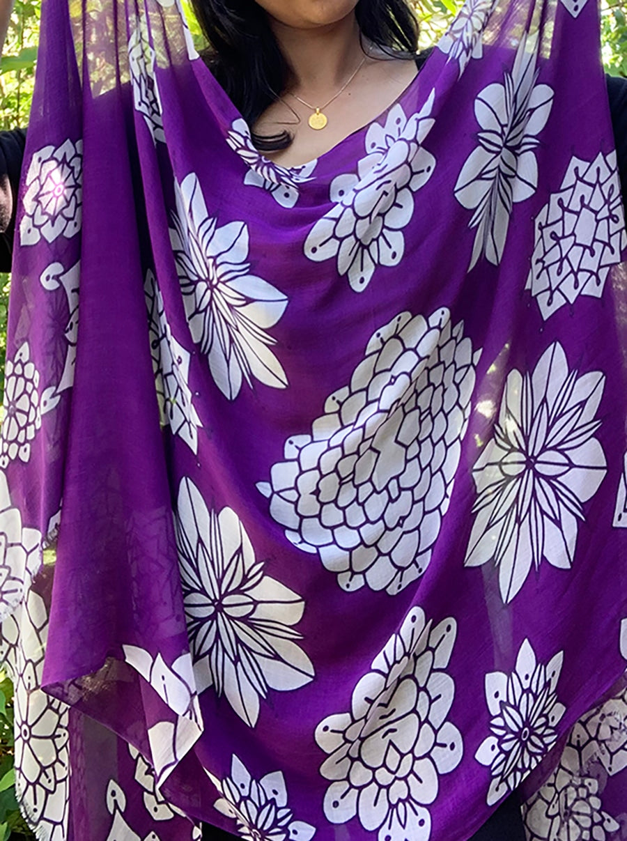 miracles-scarf-purple-white