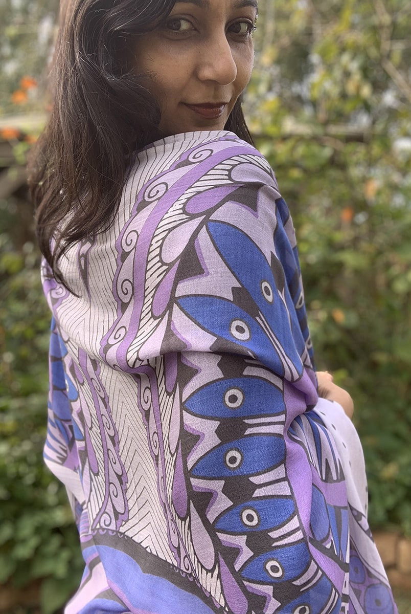 SCARF-GRATITUDE-I am grateful-blue-9