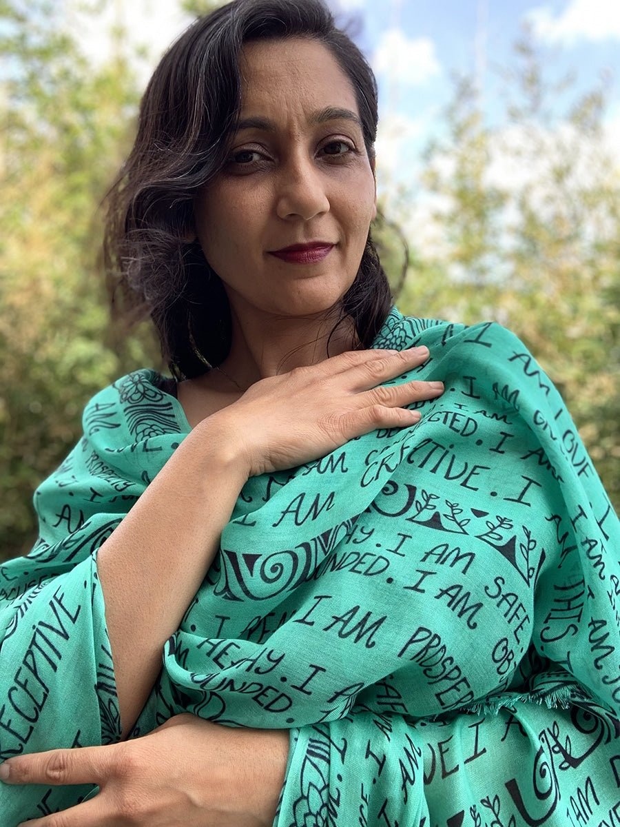 Scarves-I-AM-mantra-turquiose-8