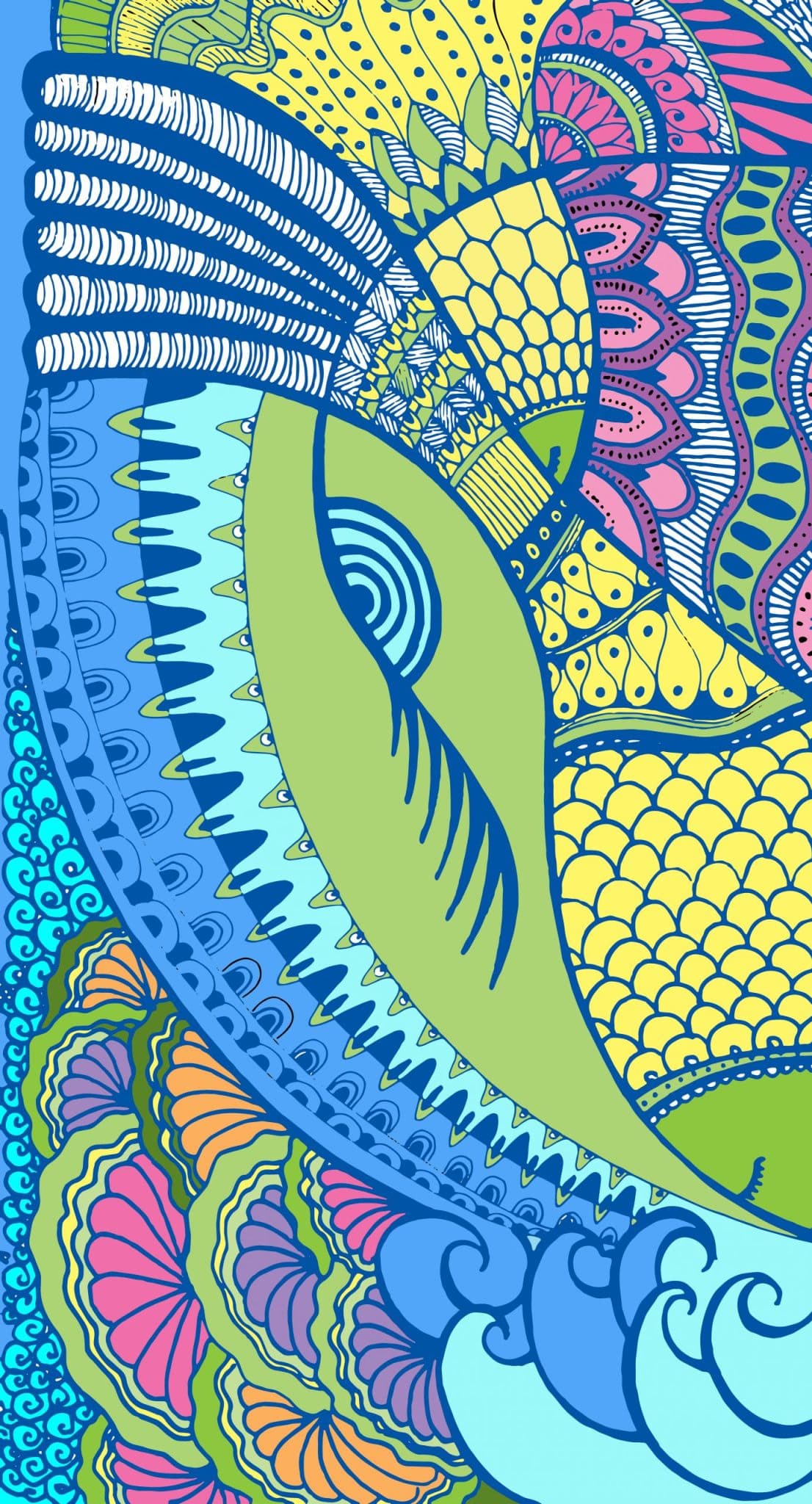 I invoke my inner beauty art print