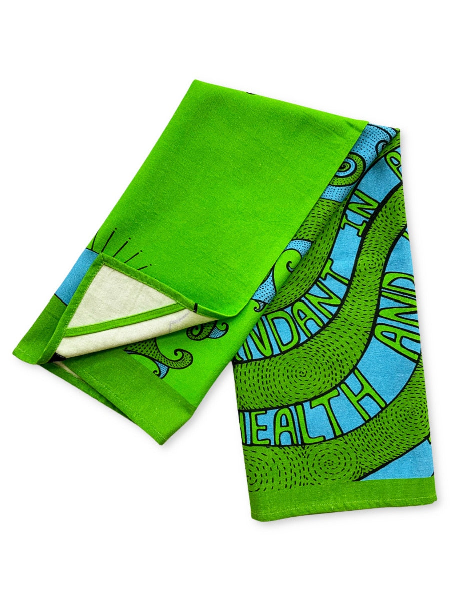 Tea-towel-abundance-plain-blue-green