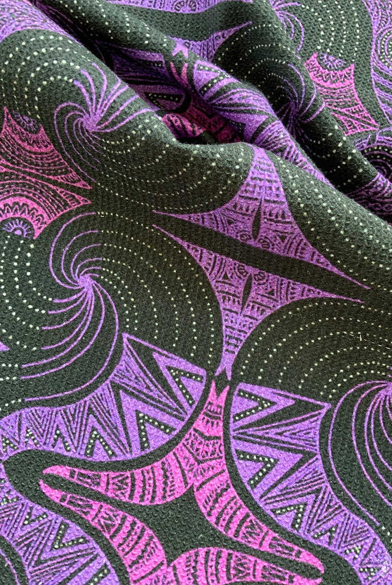 Tea-towel-black-purple-waffle