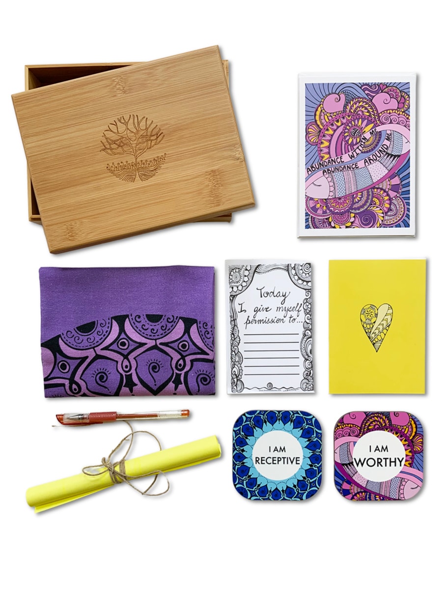 Thank and receive-gift set