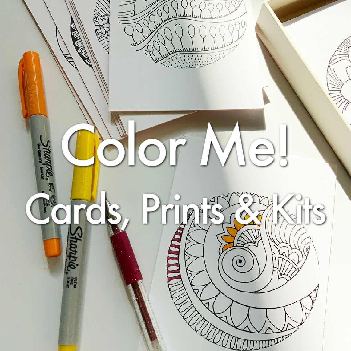 Color Me! Cards, Prints & Kits