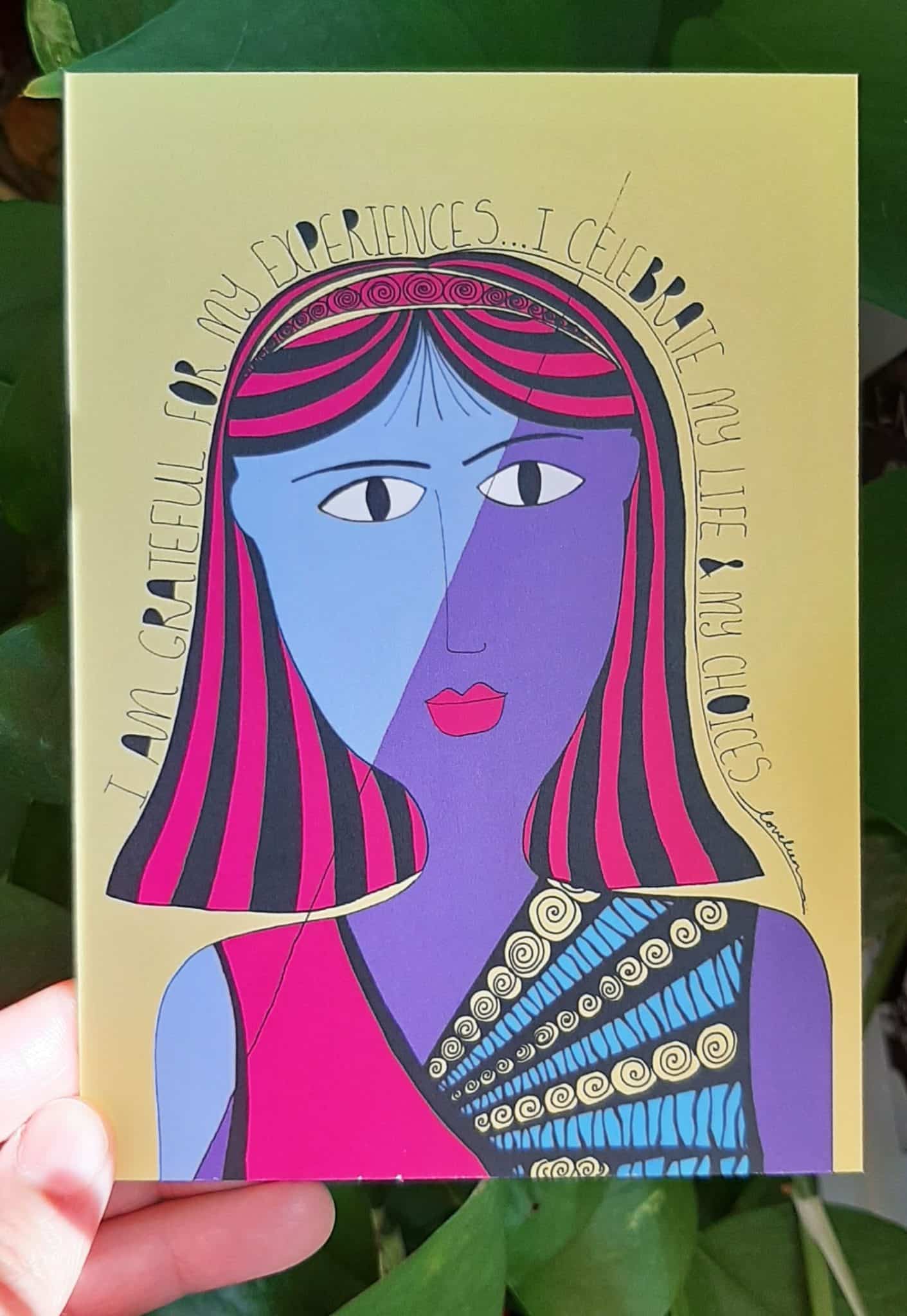 i am perfect affirmation cards