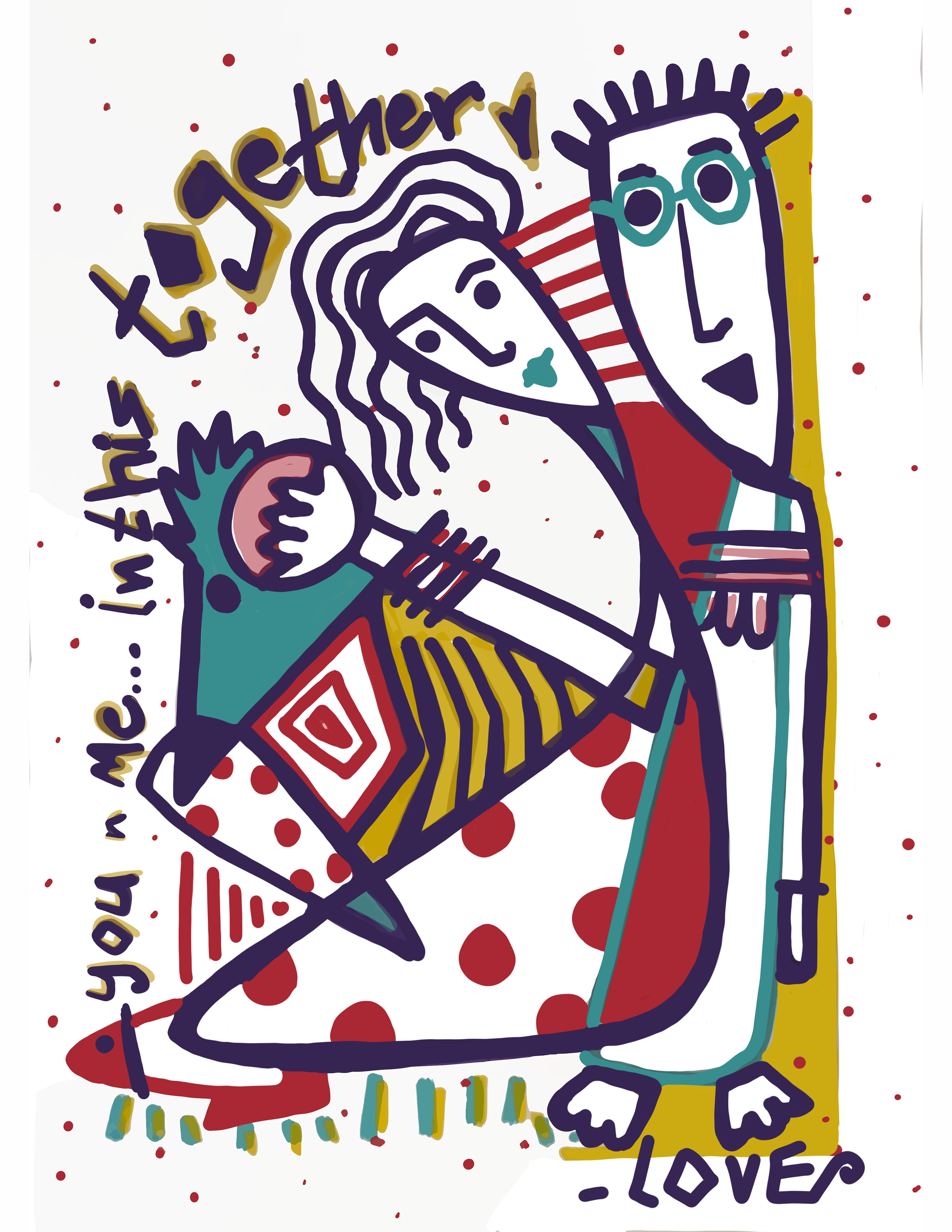 in-this-together-art-print