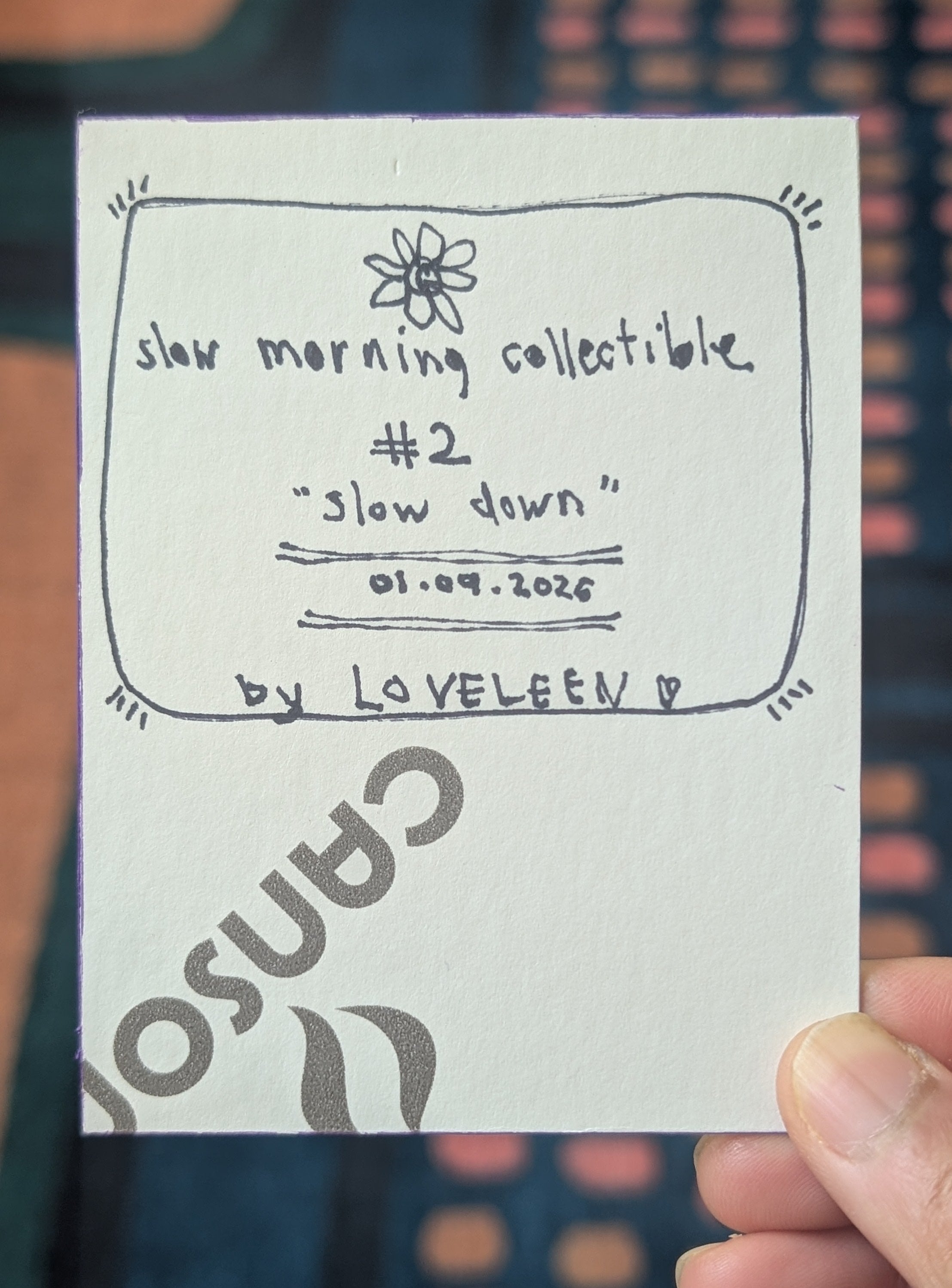 slow morning collective #2a by loveleen