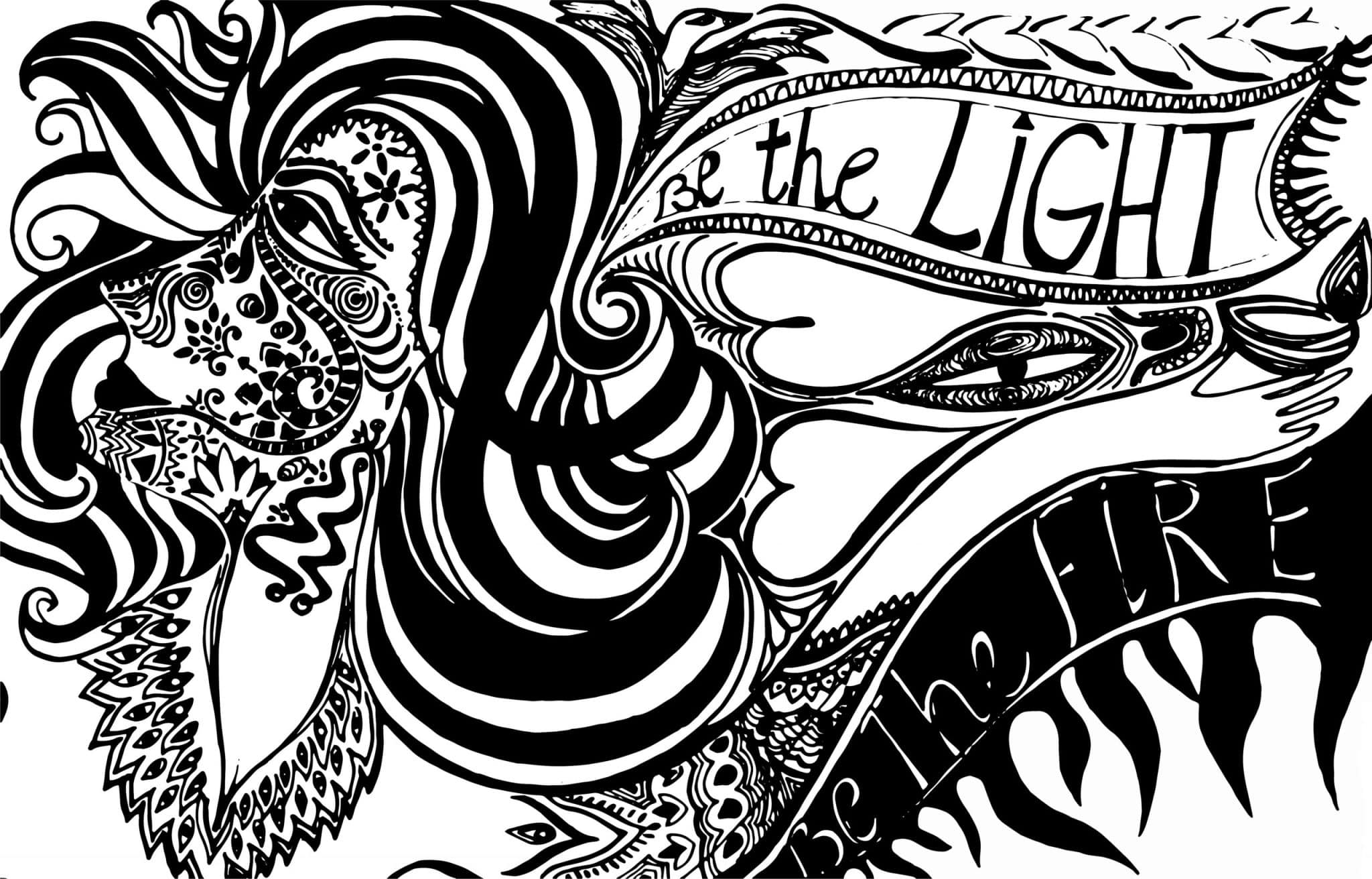 Be the Light Art