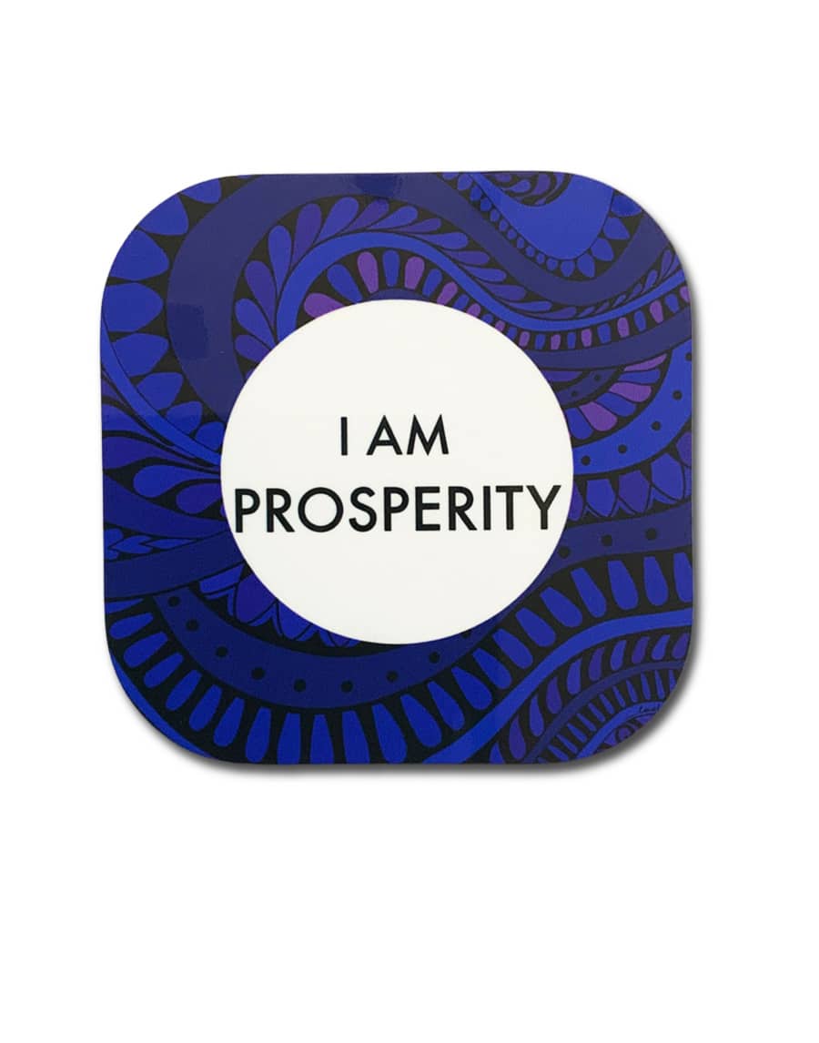 mantra coasters-i-am-prosperity