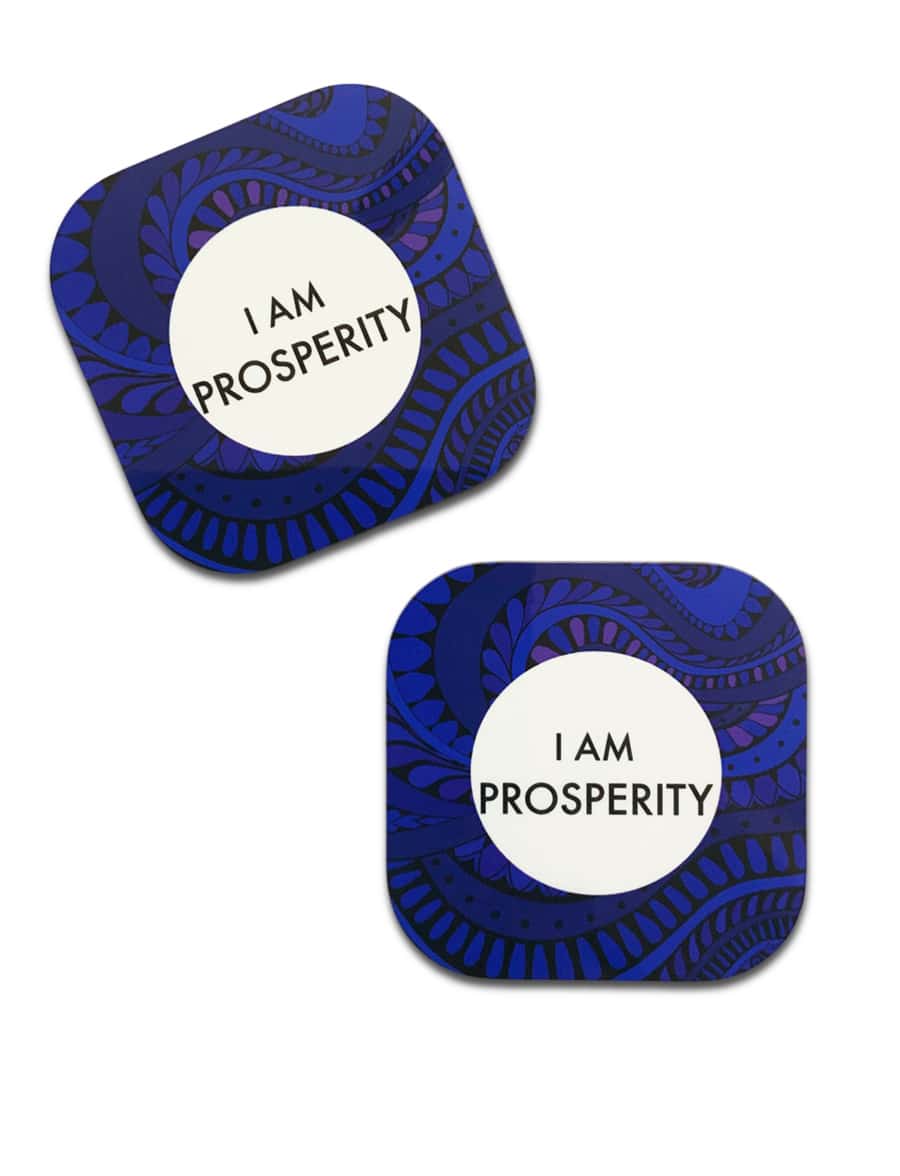 mantra coasters-i-am-prosperity