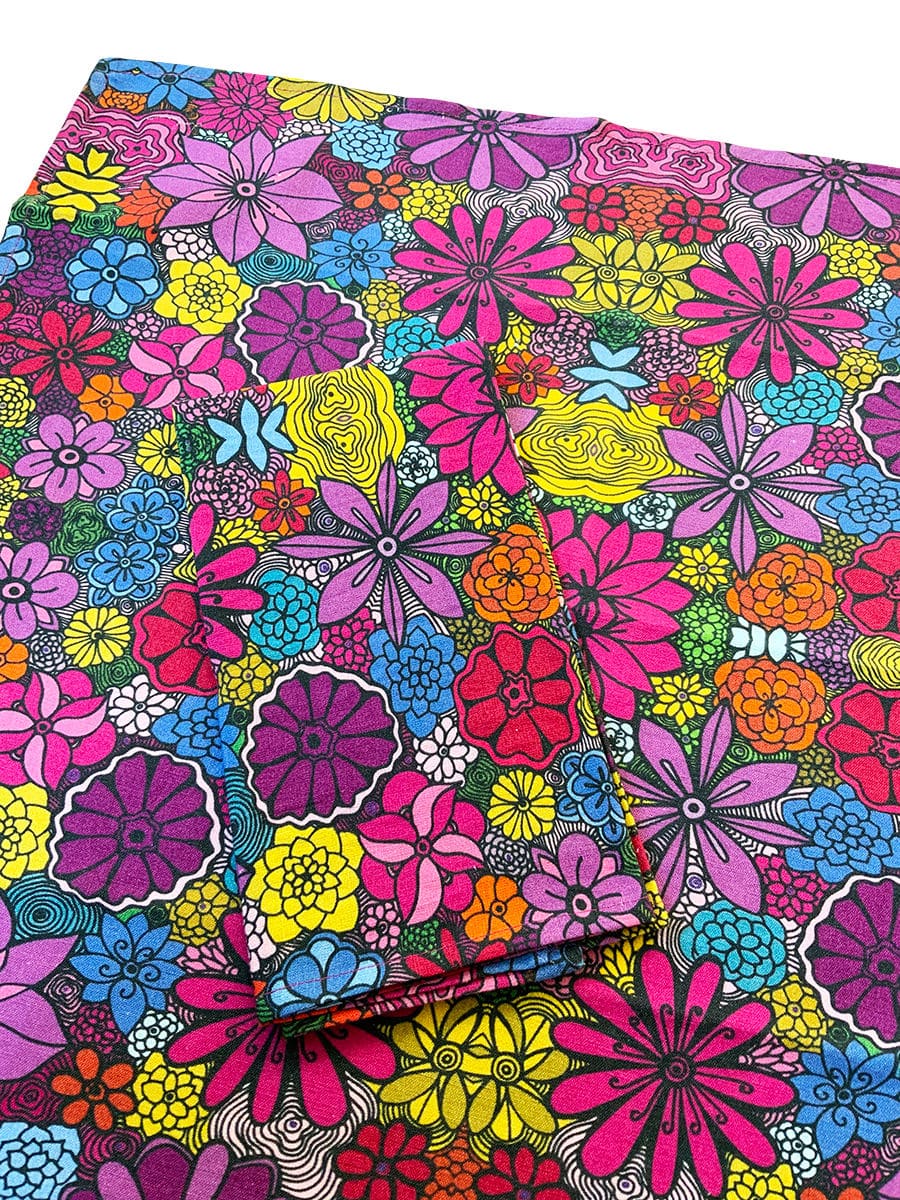 blooming beauty - colorful table napkins