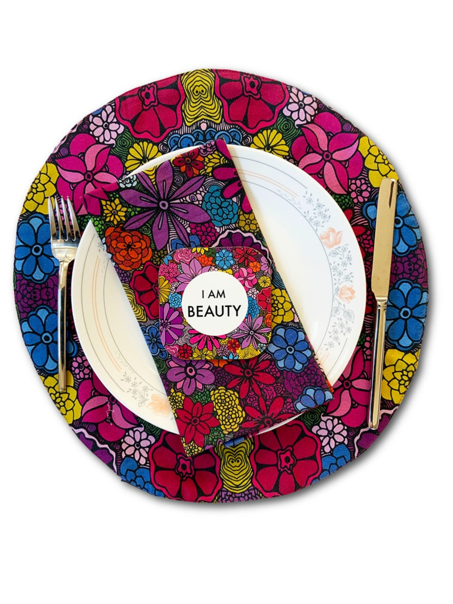 bloom boldly placemats