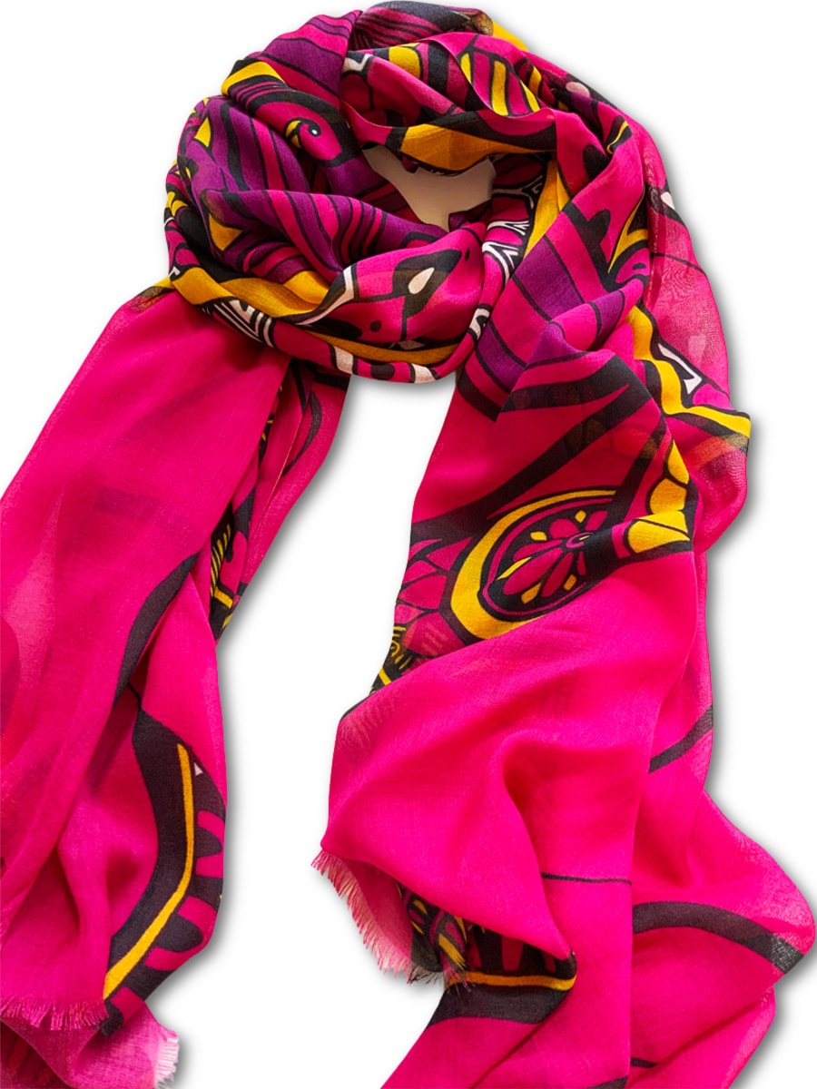 2022-scarf-i-am-successful-magenta-yellow-3