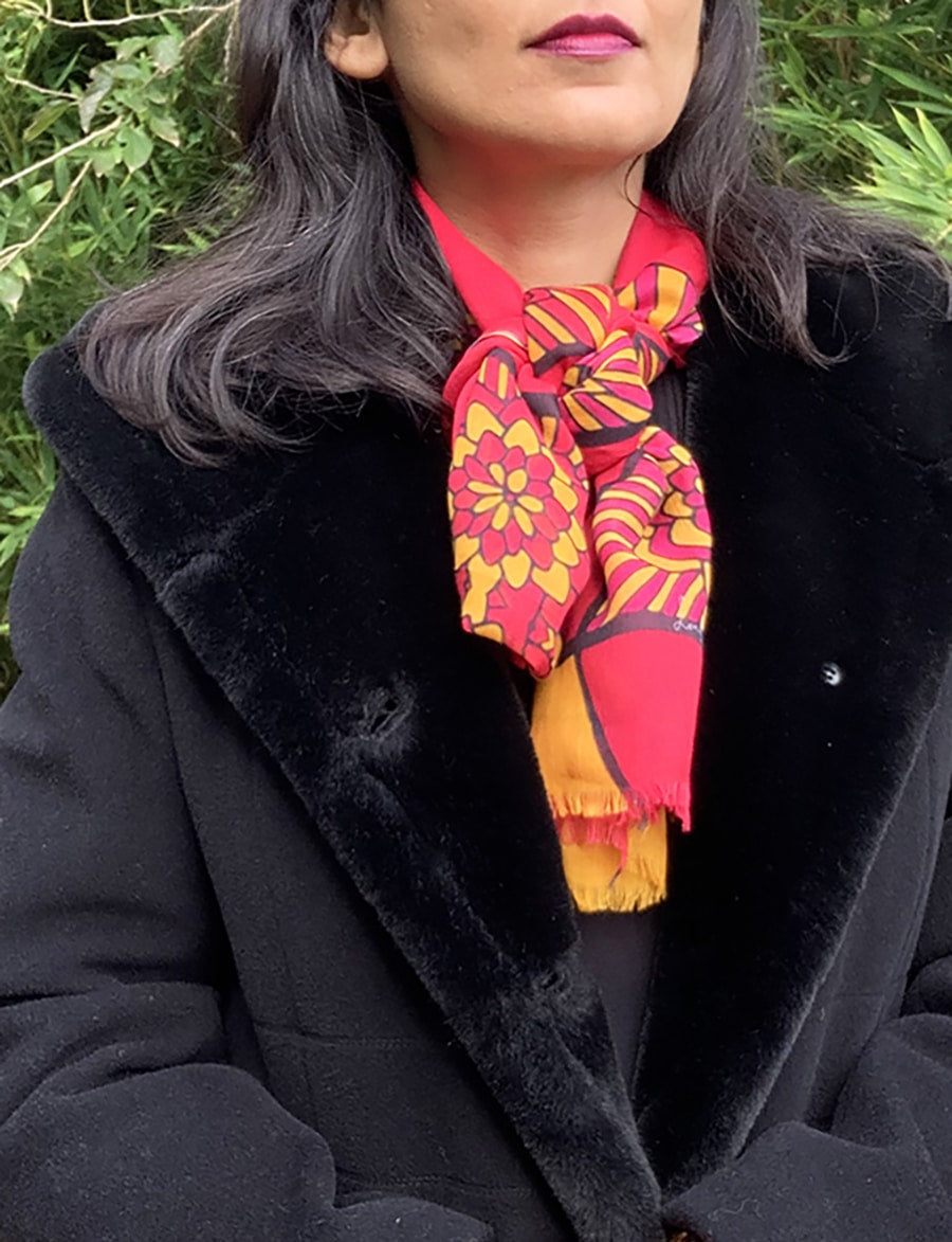 2022-scarf-playful-succulents-magenta-yellow