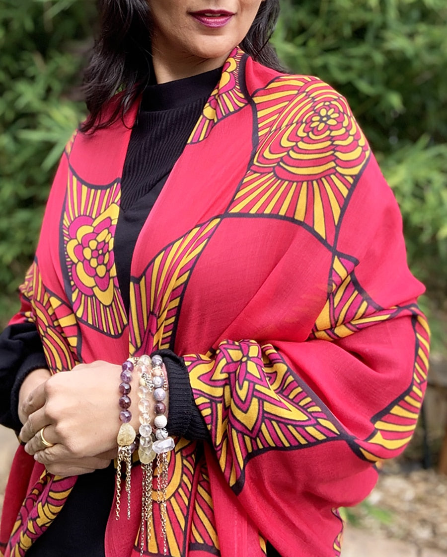 2022-scarf-playful-succulents-magenta-yellow