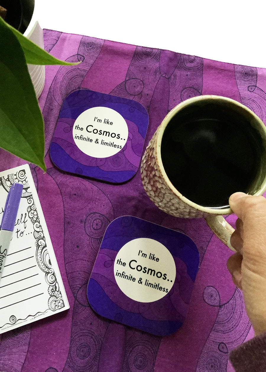 mantra coaster-I AM-cosmic