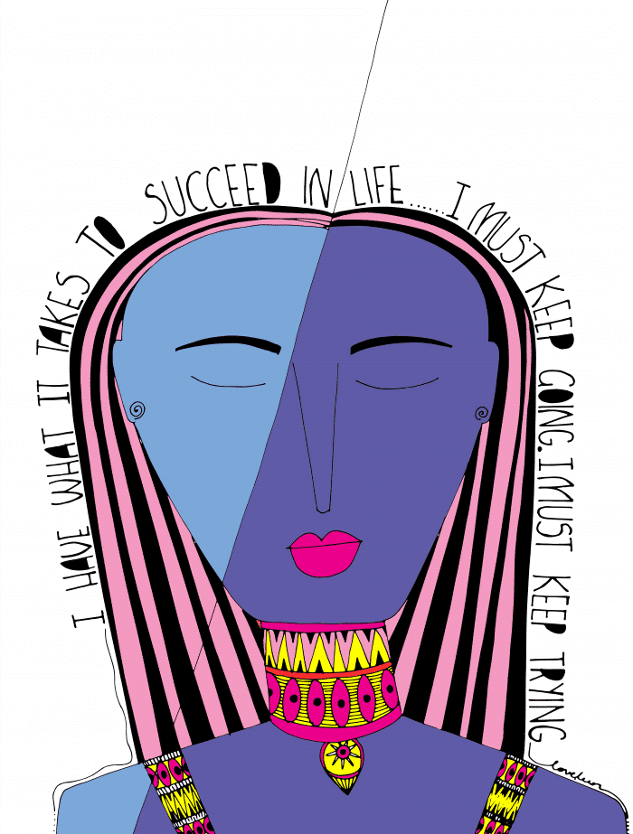 I know what it take to succeed in pink