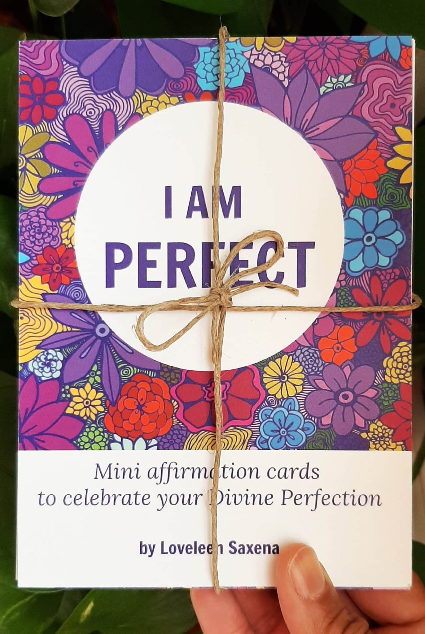 i am perfect affirmation cards