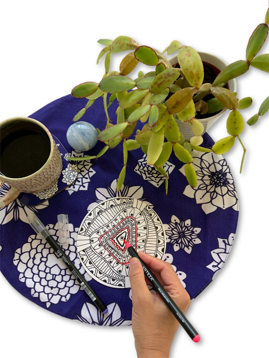 Placemats-blue-flowers